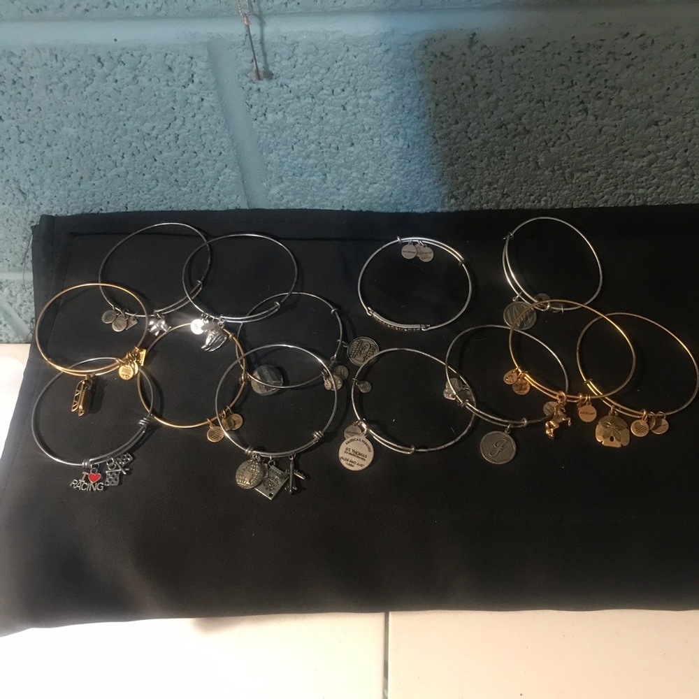 Elegant Gold and Silver Charm Bracelets